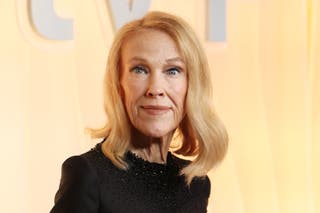 Catherine O'Hara, pictured here at the 2025 Emmys, died Friday aged 71